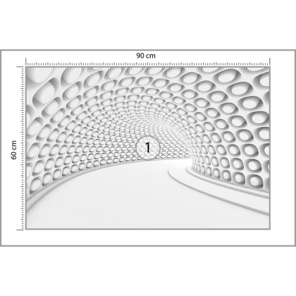 Fototapeta 3D Tunel - Do Salonu