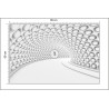 Fototapeta 3D Tunel - Do Salonu