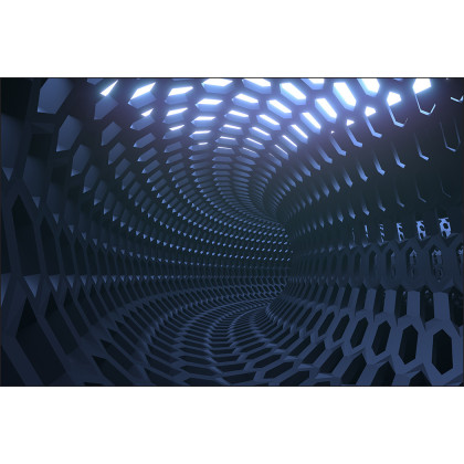 Fototapeta 3D Tunel - Abstrakcja