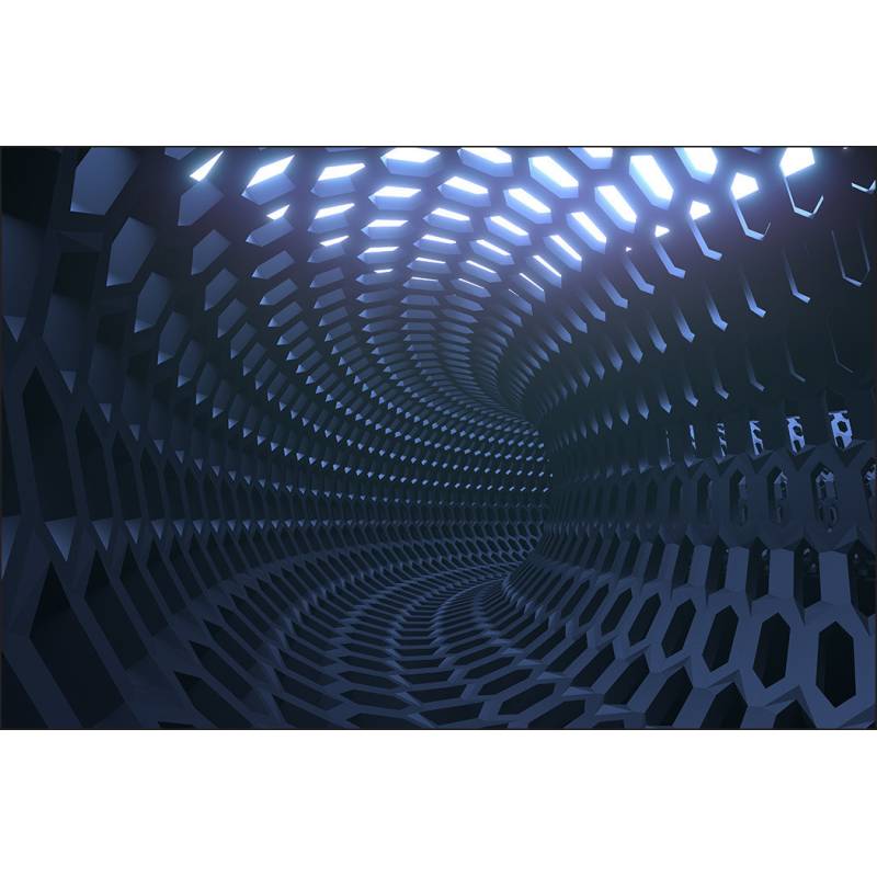 Fototapeta 3D Tunel - Abstrakcja