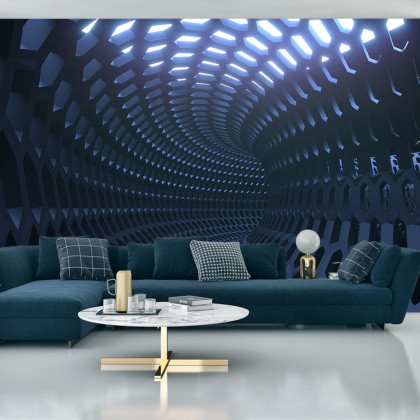 Fototapeta 3D Tunel - Abstrakcja