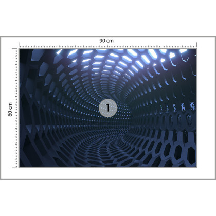Fototapeta 3D Tunel - Abstrakcja