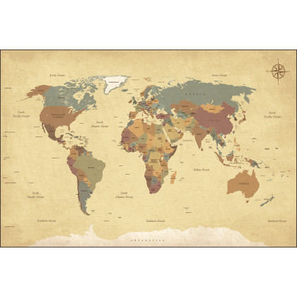 Fototapeta Mapa Świata