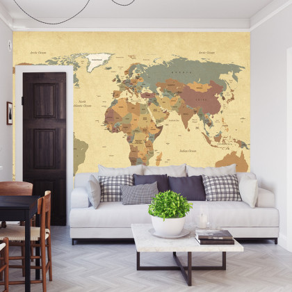 Fototapeta Mapa Świata