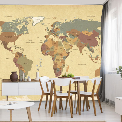 Fototapeta Mapa Świata