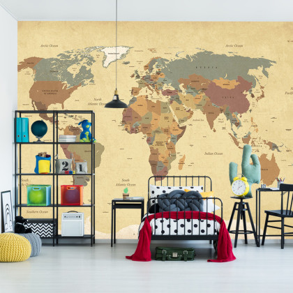 Fototapeta Mapa Świata