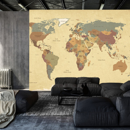 Fototapeta Mapa Świata