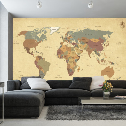 Fototapeta Mapa Świata