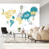 Fototapeta Mapa Dla Dzieci