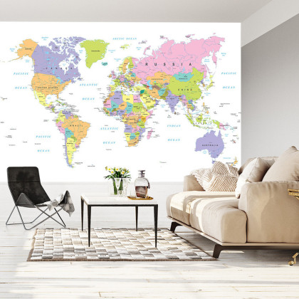 Fototapeta Mapa Świata