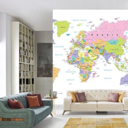 Fototapeta Mapa Świata