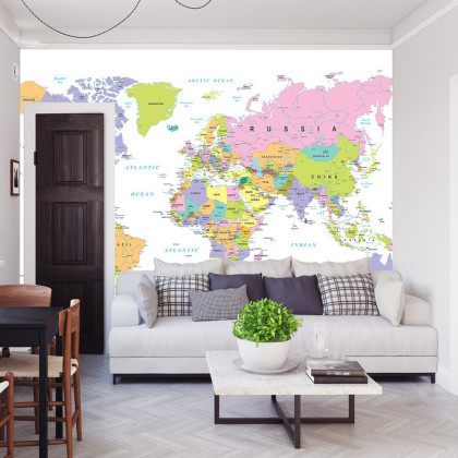 Fototapeta Mapa Świata