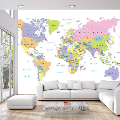 Fototapeta Mapa Świata