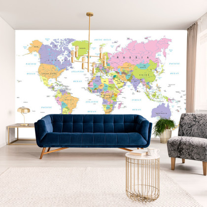Fototapeta Mapa Świata