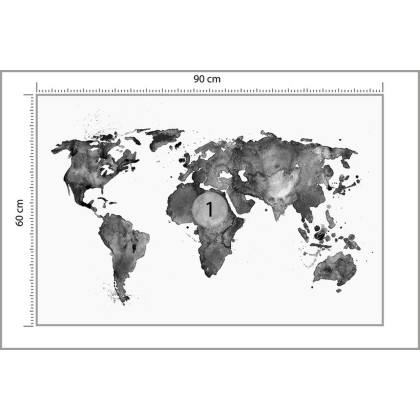 Fototapeta Mapa Świata