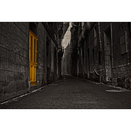 Fototapeta Uliczka 3D