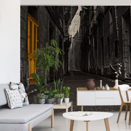 Fototapeta Uliczka 3D