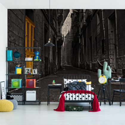 Fototapeta Uliczka 3D