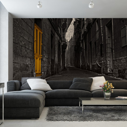 Fototapeta Uliczka 3D