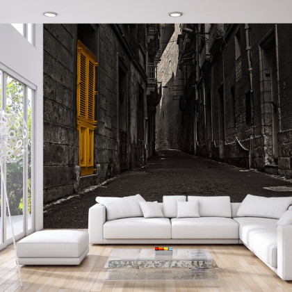 Fototapeta Uliczka 3D