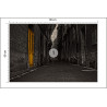 Fototapeta Uliczka 3D