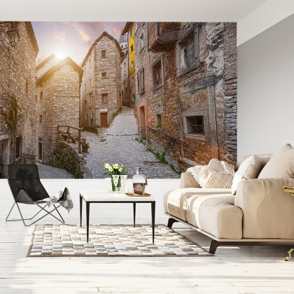 Fototapeta Uliczka 3D