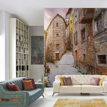 Fototapeta Uliczka 3D
