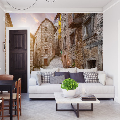 Fototapeta Uliczka 3D