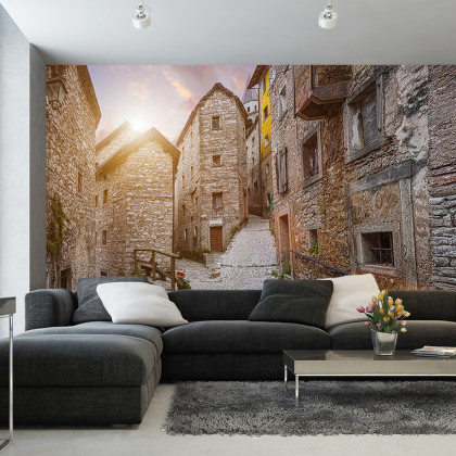 Fototapeta Uliczka 3D