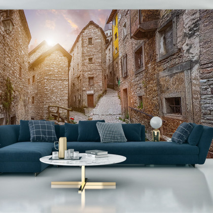 Fototapeta Uliczka 3D