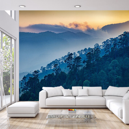 Fototapeta Las Góry