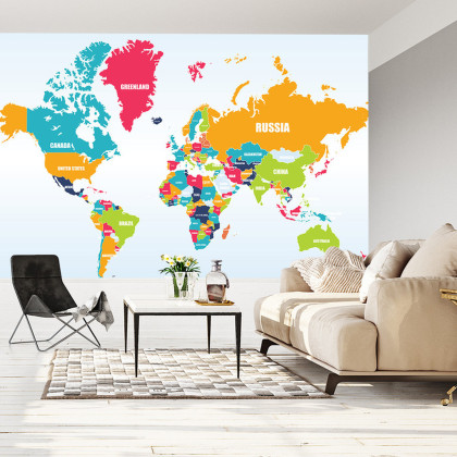 Fototapeta Mapa Świata
