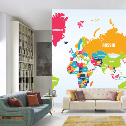 Fototapeta Mapa Świata