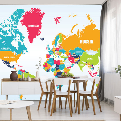 Fototapeta Mapa Świata
