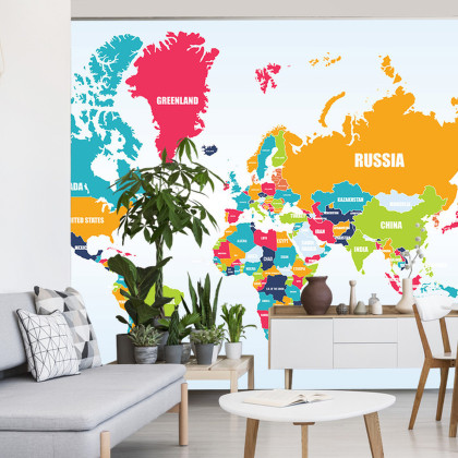 Fototapeta Mapa Świata
