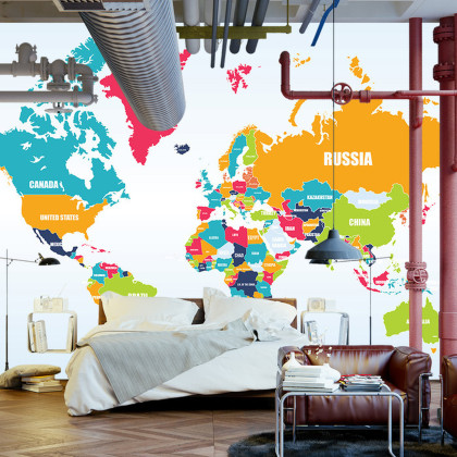 Fototapeta Mapa Świata