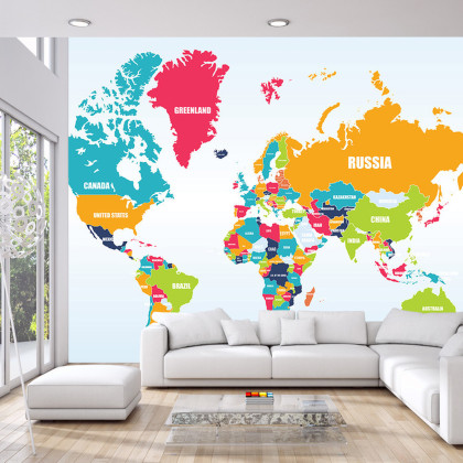 Fototapeta Mapa Świata