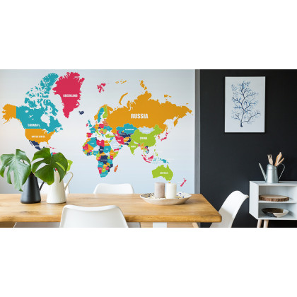 Fototapeta Mapa Świata