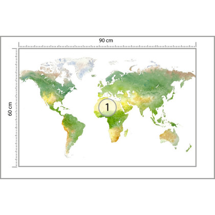 Fototapeta Mapa Świata