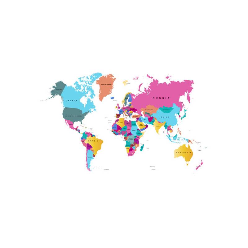 Fototapeta Mapa Świata