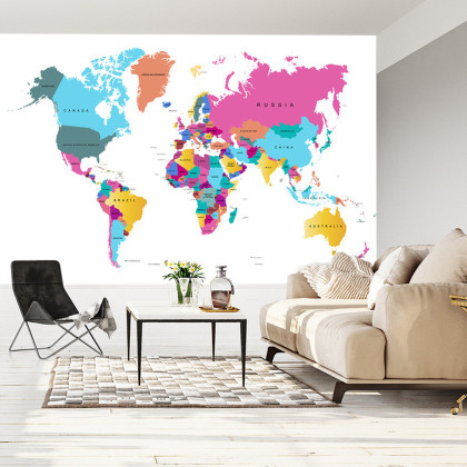 Fototapeta Mapa Świata