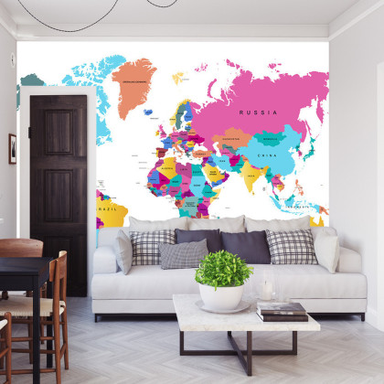 Fototapeta Mapa Świata