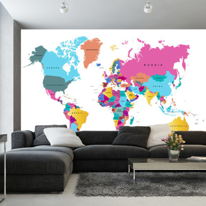 Fototapeta Mapa Świata