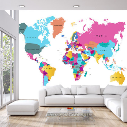 Fototapeta Mapa Świata