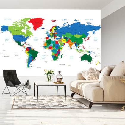 Fototapeta Mapa Świata