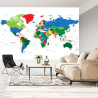 Fototapeta Mapa Świata