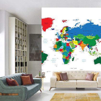 Fototapeta Mapa Świata