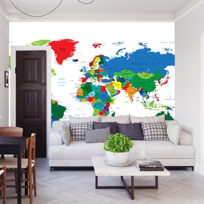 Fototapeta Mapa Świata