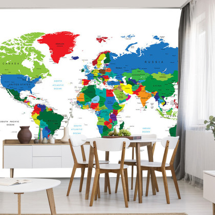 Fototapeta Mapa Świata