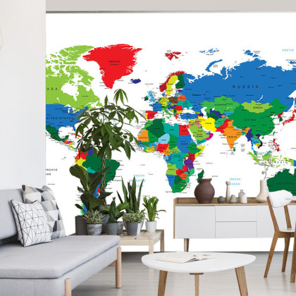 Fototapeta Mapa Świata